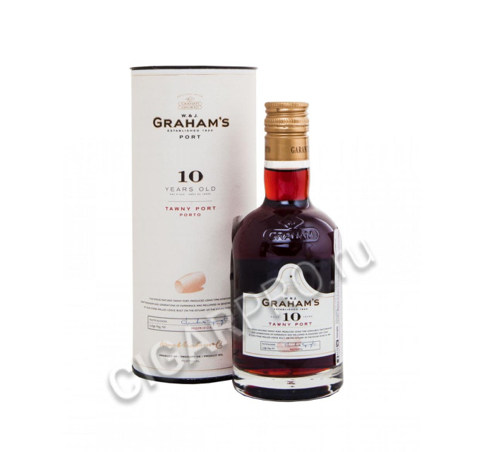 grahams tawny port aged 10 years купить портвейн грэмc тони порт 10 лет в тубе 0.2л цена