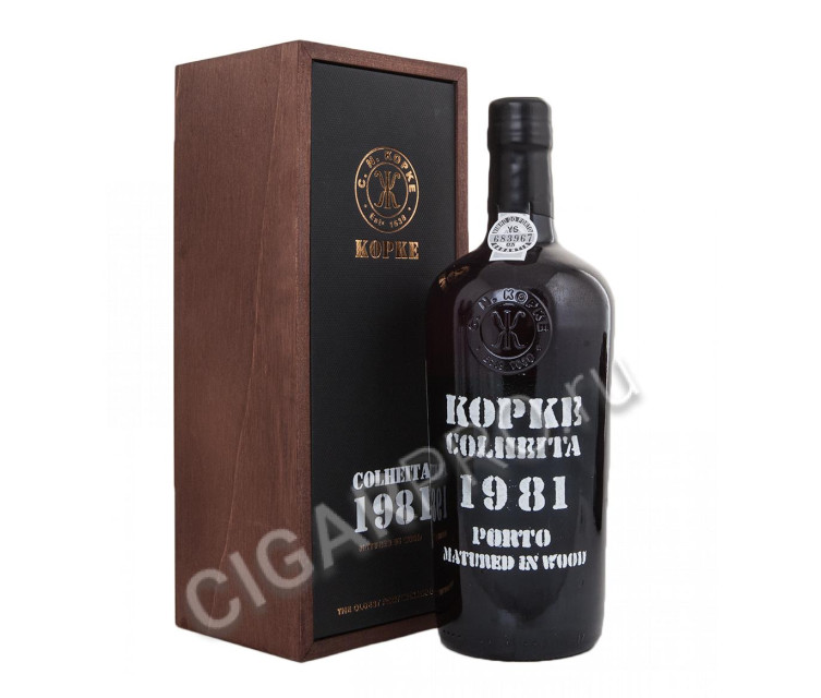 kopke colheita 1981 купить портвейн копке колейта 1981г цена