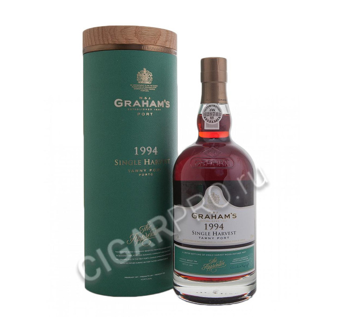 grahams single harvest tawny port 1994 купить портвейн грэмc cингл харвест тони 1994г. в тубе цена