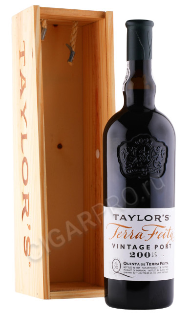 портвейн taylors quinta de terra feita vintage port 2005 0.75л