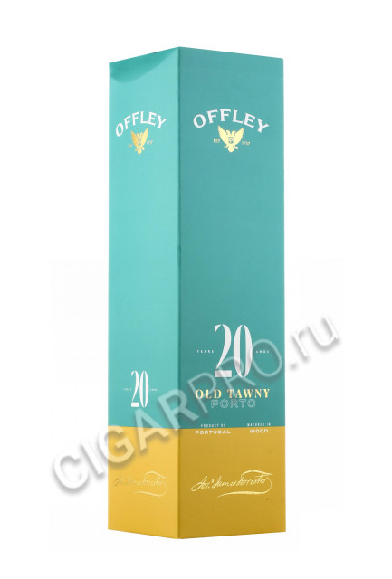 подарочная упаковка offley porto 20 years 0.75 l