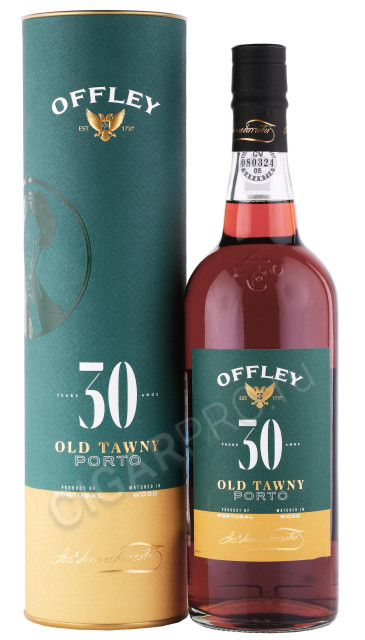 портвейн offley porto 30 years 0.75л в подарочной тубе