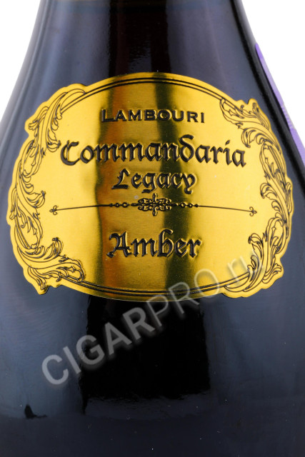 этикетка портвейн commandaria legacy 0.25л