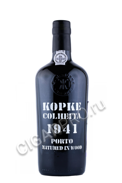 портвейн kopke colheita porto 1941 0.75л