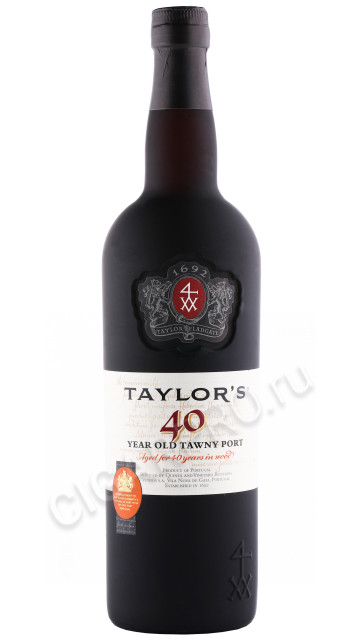 портвейн taylors tawny port 40 yo 0.75л