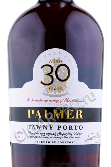 этикетка palmer tawny porto 30 years old 0.75л