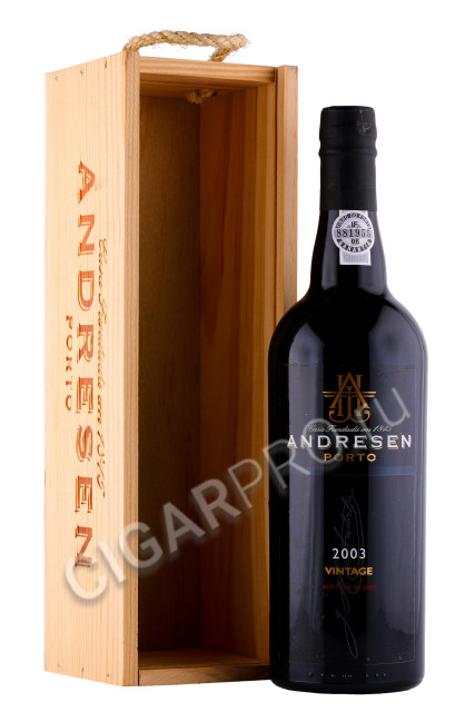 портвейн andresen vintage 2003 0.75л