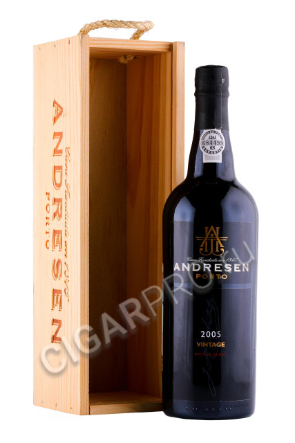 портвейн andresen vintage 2005 0.75л