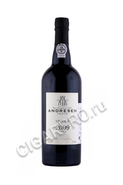 портвейн andresen vintage 2009 0.75л