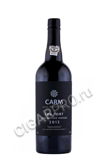 портвейн carm familia roboredo madeira lbv 2012 0.75л