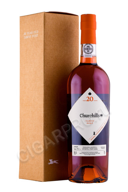 портвейн churchills tawny port 20 years 0.75л