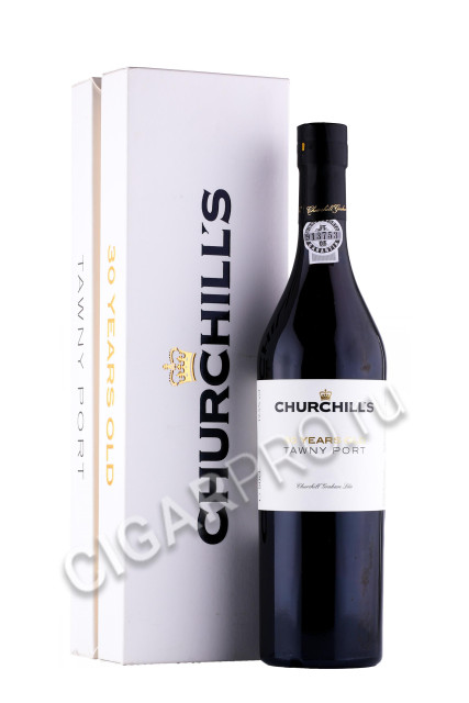 портвейн churchills tawny port 30 years 0.5л