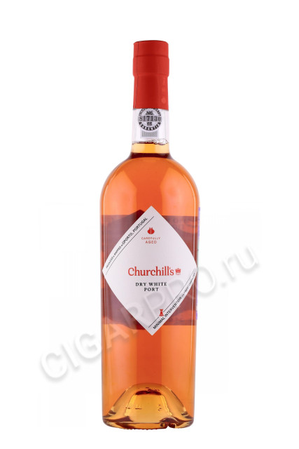 портвейн churchills white port dry aperitif 0.75л