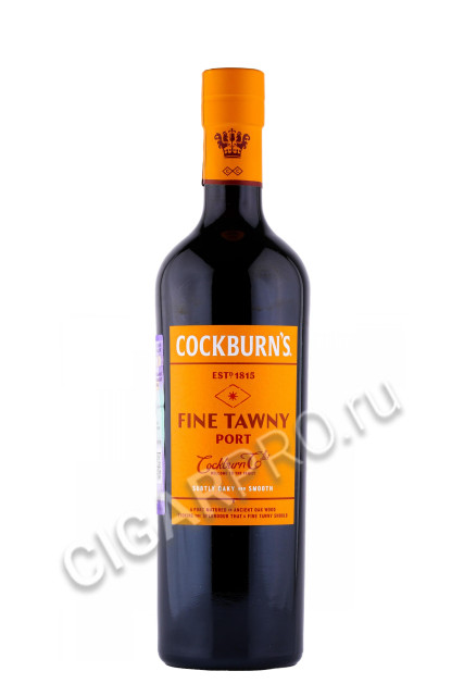 портвейн cockburns fine tawny port 0.75л