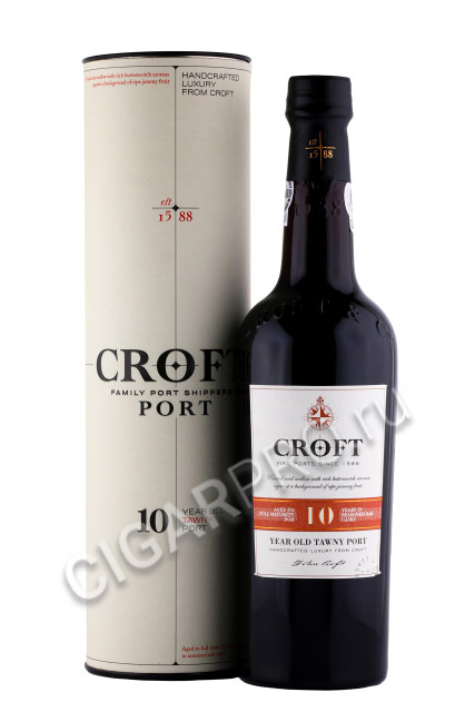 портвейн croft tawny port 10 years 0.75л