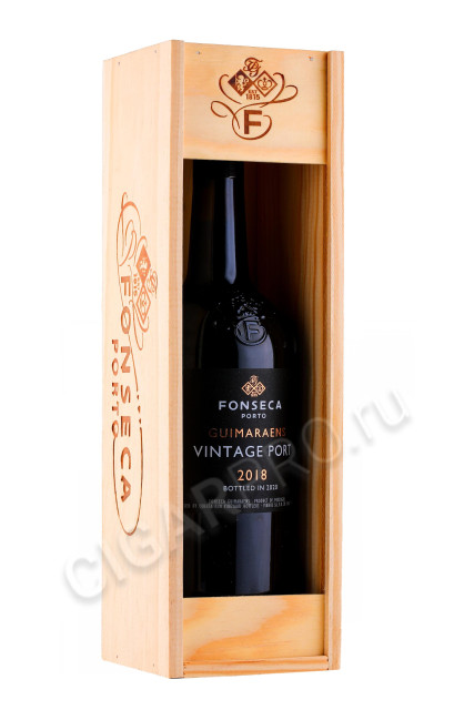 подарочная упаковка портвейн fonseca guimaraens vintage port 2018 0.75л