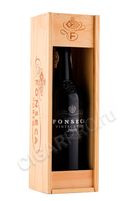 подарочная упаковка портвейн fonseca vintage port 2000 0.75л