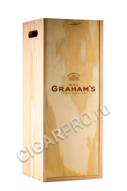 подарочная упаковка портвейн grahams 20 years tawny 4.5л