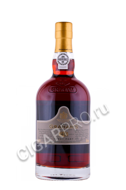 портвейн grahams tawny port 40 лет 0.75л