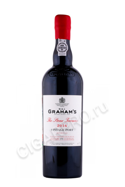 портвейн grahams the stone terraces vintage 0.75л