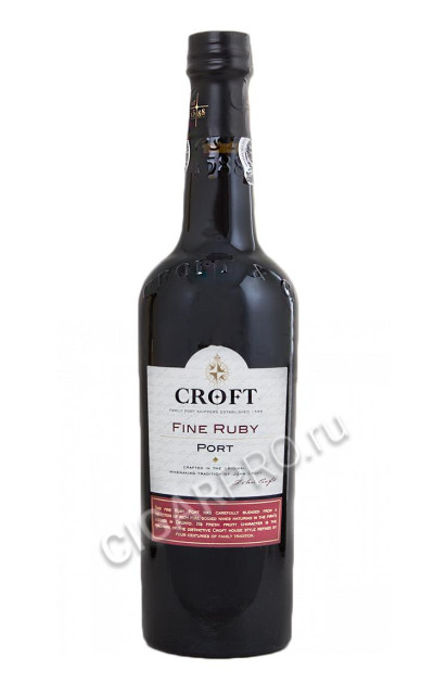 croft fine ruby port купить портвейн крофт файн руби порт цена