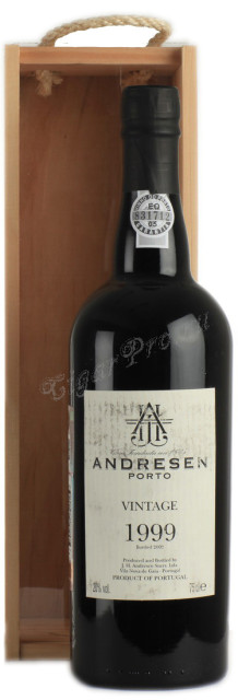 andresen vintage 1999 купить португальский портвейн андресен винтаж 1999 в п/у цена