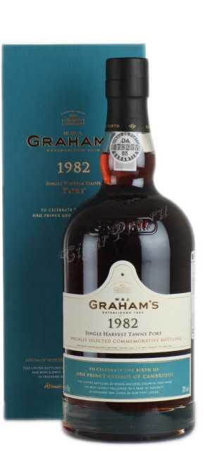 grahams single harvest tawny 1982 портвейн грэмс сингл харвест тони 1982 в п/у