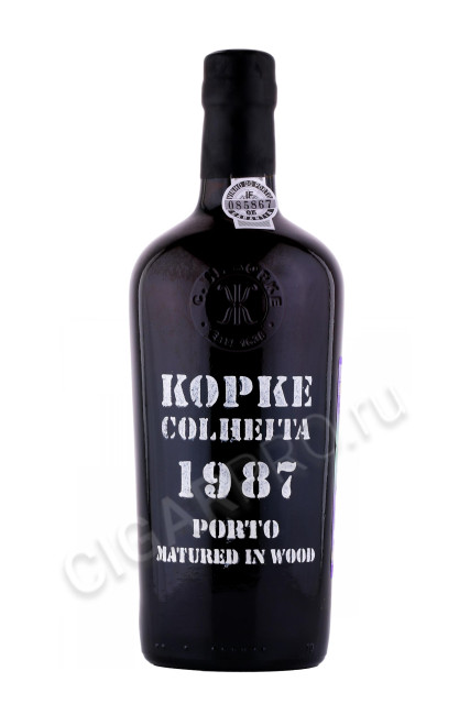 портвейн kopke colheita 1987 0.75л