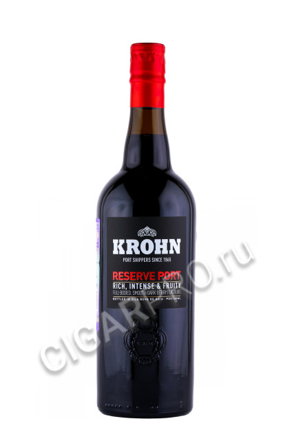 портвейн krohn porto reserve ruby 0.75л