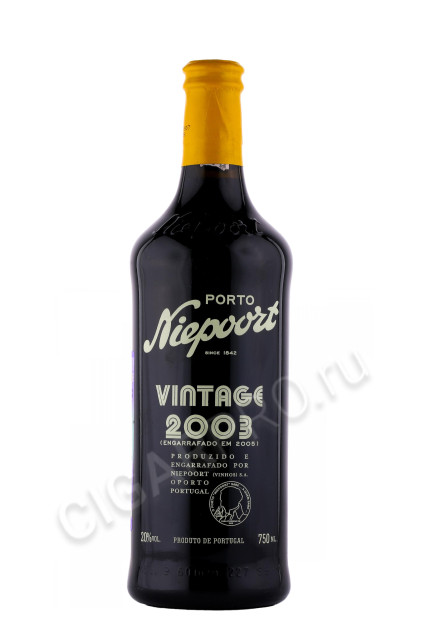 портвейн niepoort vintage 2003 0.75л