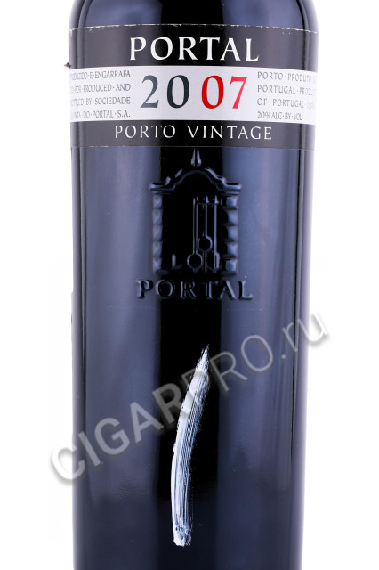 этикетка портвейн portal porto vintage 2007 0.75л