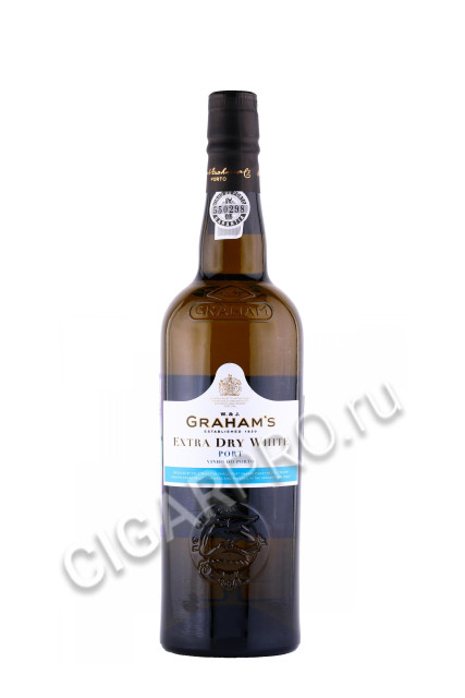 портвейн porto grahams extra dry white 0.75л