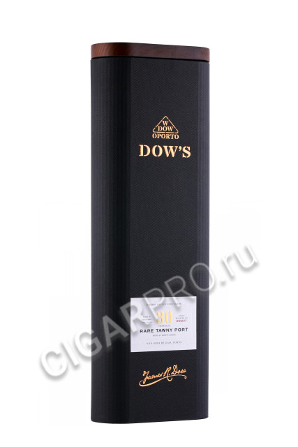 подарочная упаковка портвейн dows tawny 30 years 0.75л