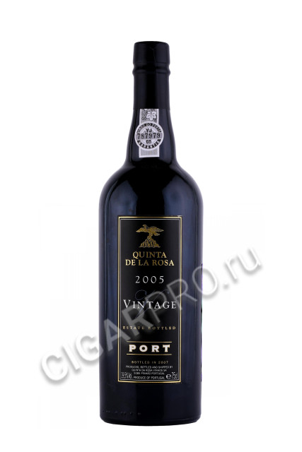 портвейн quinta de la rosa 2005 0.75л