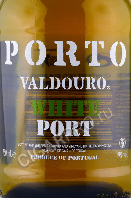 этикетка портвейн valdouro white 0.75л