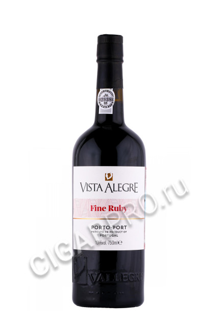 портвейн vista alegre fine ruby porto 0.75л