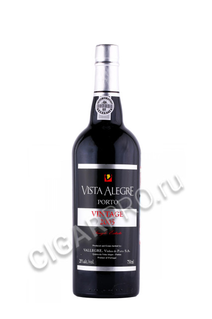 портвейн vista alegre vintage 2005 0.75л