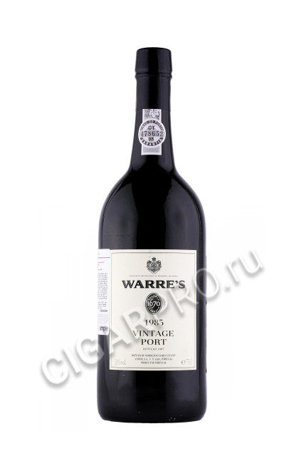 портвейн warres vintage port 1985 years 0.75л