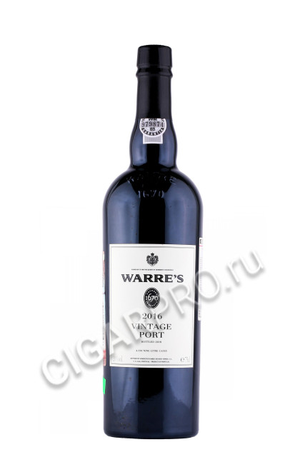 портвейн warres vintage port 2016 0.75л