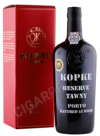 портвейн kopke reserve tawny 0.75л в подарочной упаковке