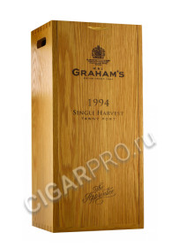 подарочная упаковка grahams single harvest tawny port 1994 4.5 l