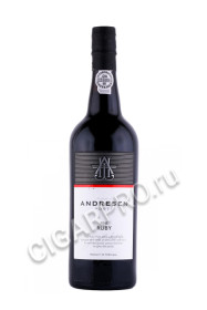 портвейн andresen fine ruby 0.75л