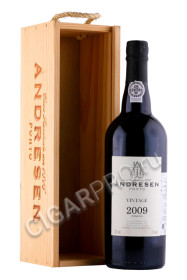 портвейн andresen vintage 2009 0.75л