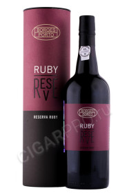 портвейн borges ruby reserve 0.75л в подарочной упаковке