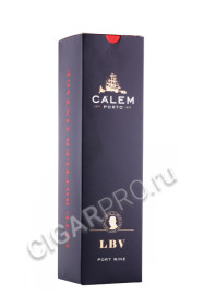подарочная упаковка портвейн calem lbv 2015 0.75л