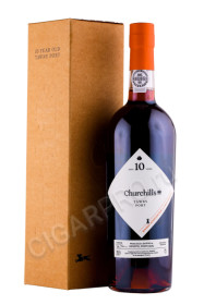 портвейн churchills tawny port 10 years old 0.75л