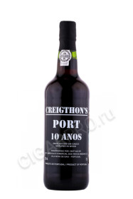 портвейн creigthons 10 years 0.75л