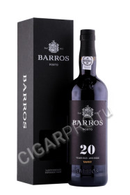 портвейн porto barros tawny 20 years 0.75л