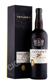 портвейн taylors tawny port 20 years 0.75л