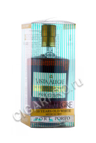 подарочная упаковка портвейн vista alegre old white 10 years 0.5л